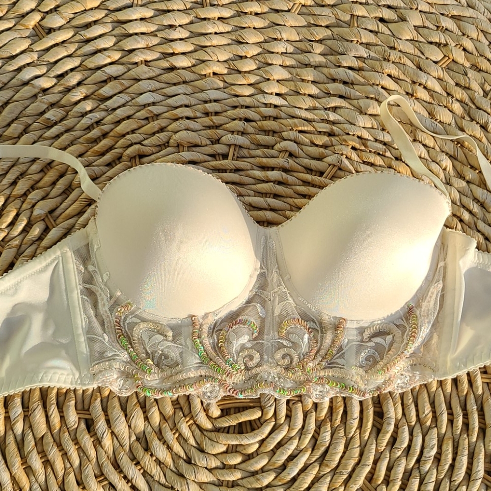 Sequin Bebe Bustier - image 1